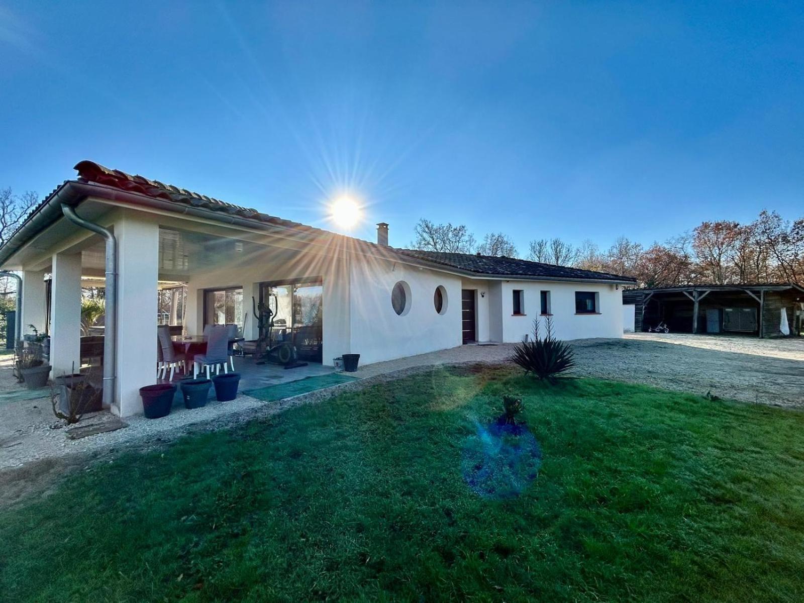 Maison Moderne Au Calme Avec Billard, Jacuzzi, Bain A Remous, Piscine, Babyfoot Labastide-du-Temple Bagian luar foto